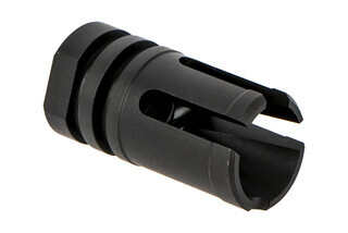Forward Controls Design 3-Prong flash hider for 1/2x28 threading is highly effective at flash reduction and compensating.
